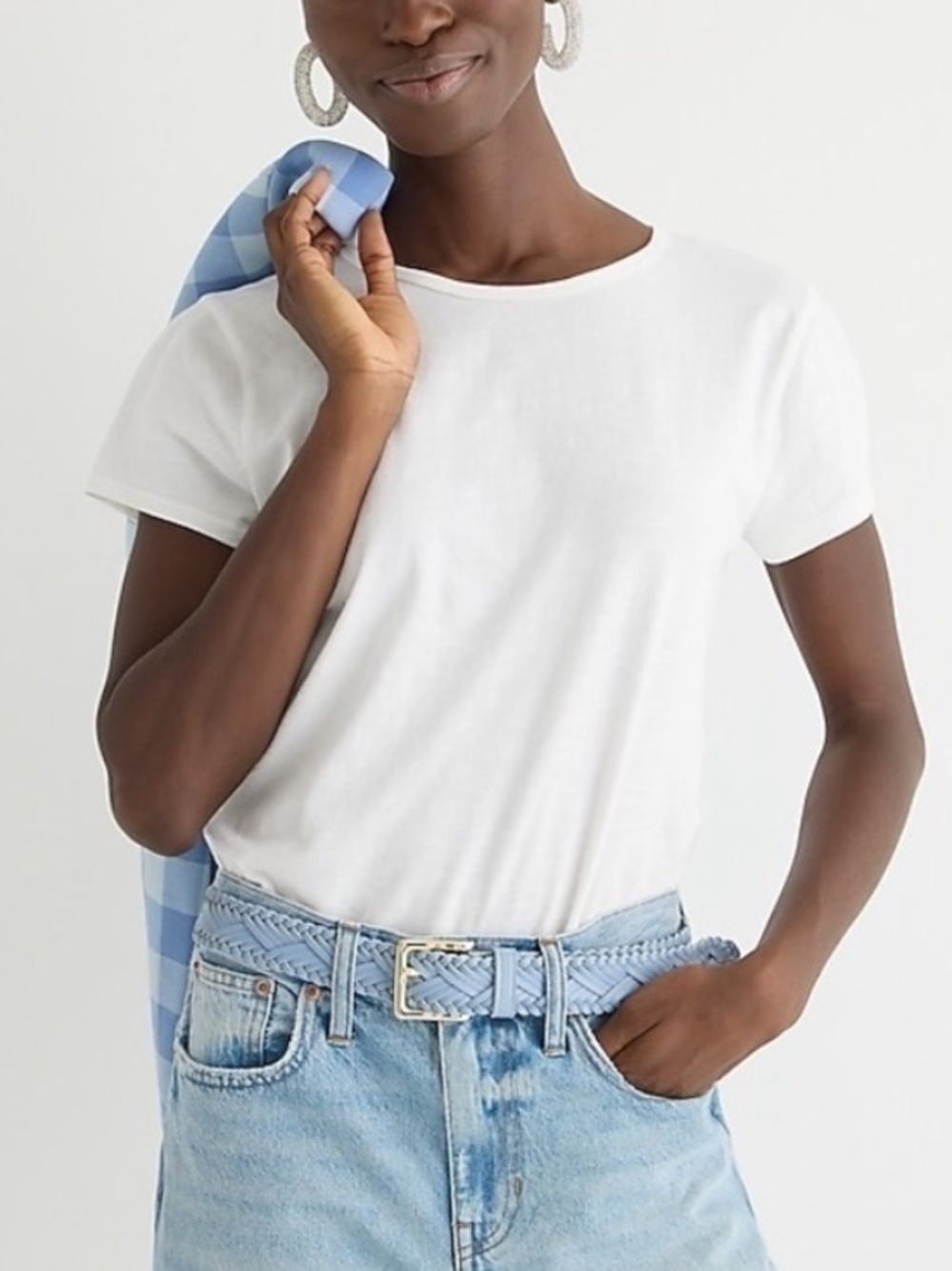J. Crew Slim-Fit Crewneck T-Shirt in Organic Slub Cotton